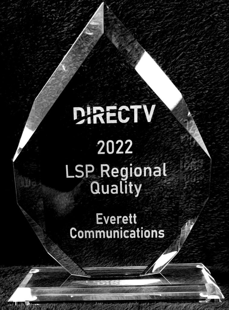 DirectTV LSP Regional Quality award